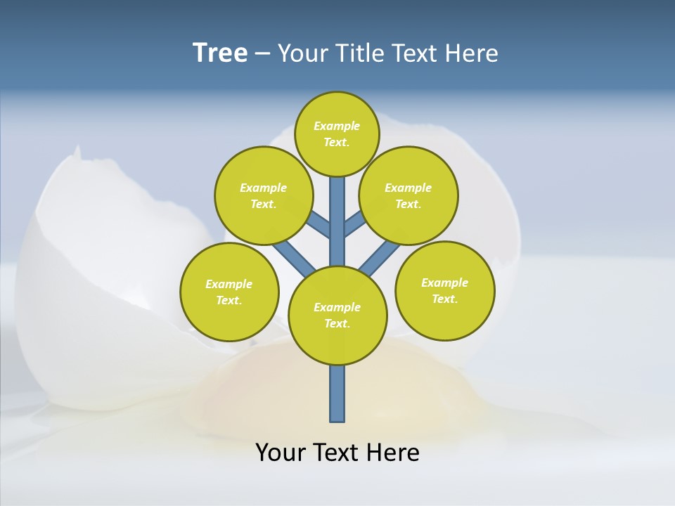 Close Up Yellow Macro PowerPoint Template