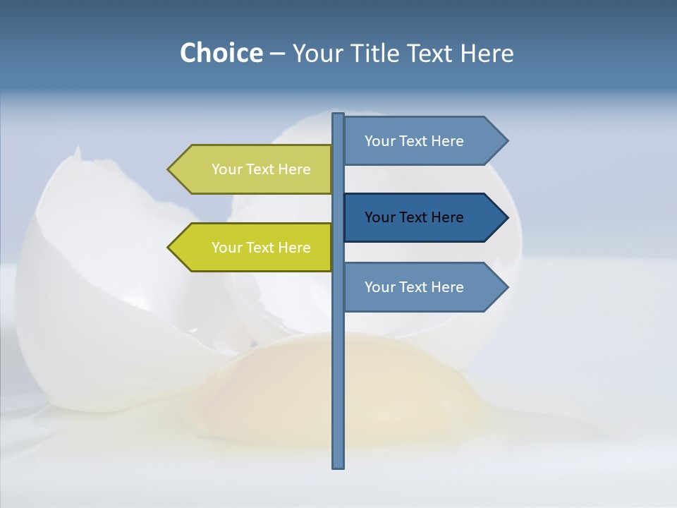 Close Up Yellow Macro PowerPoint Template