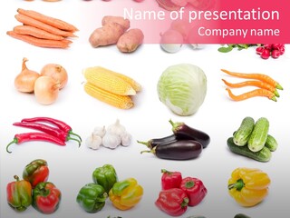 Paprika White Background Plenty PowerPoint Template