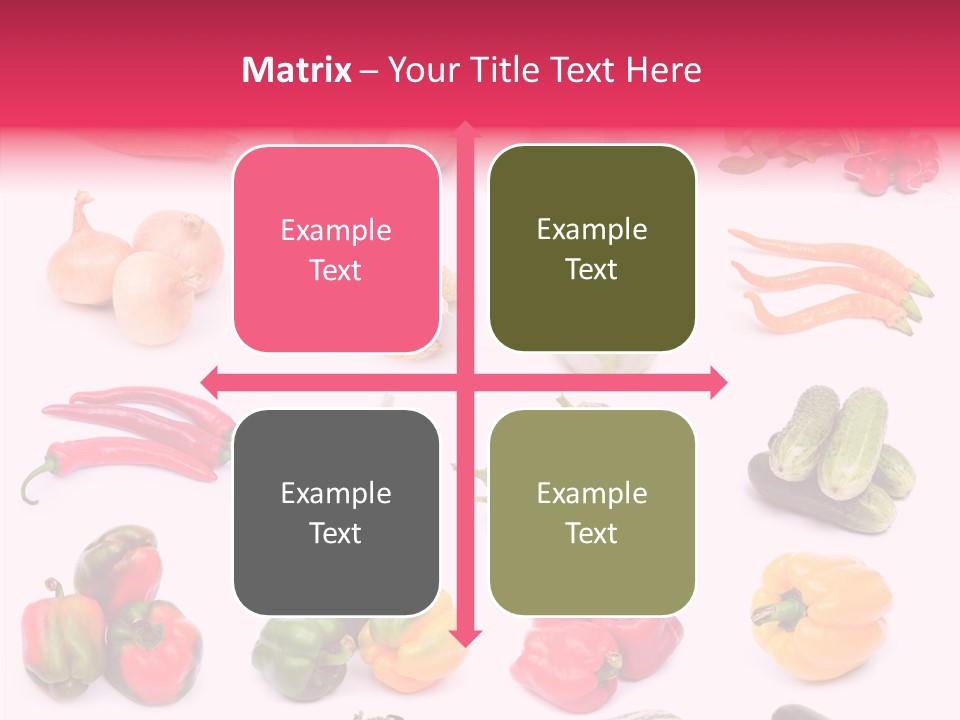 Paprika White Background Plenty PowerPoint Template