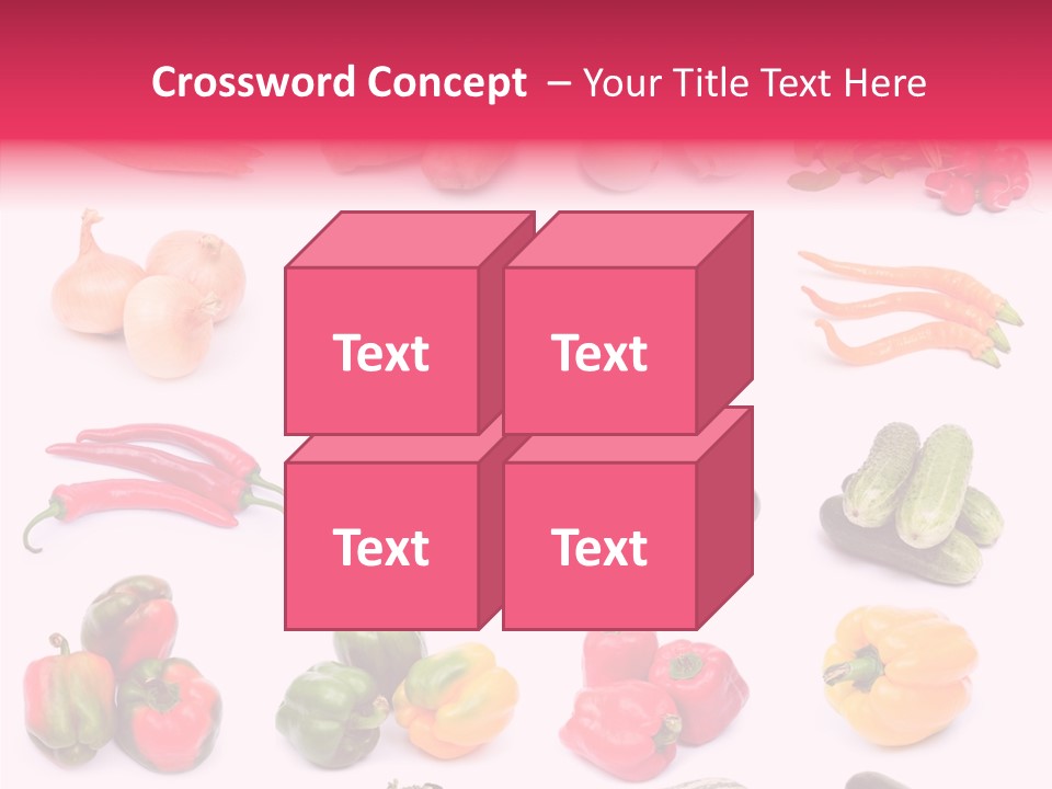 Paprika White Background Plenty PowerPoint Template