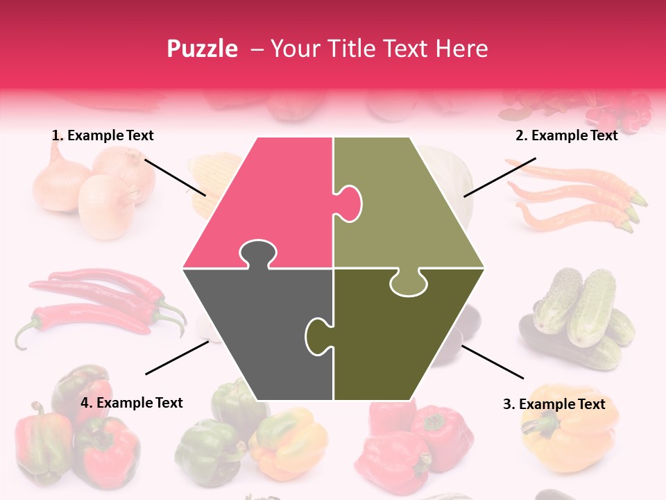 Paprika White Background Plenty PowerPoint Template