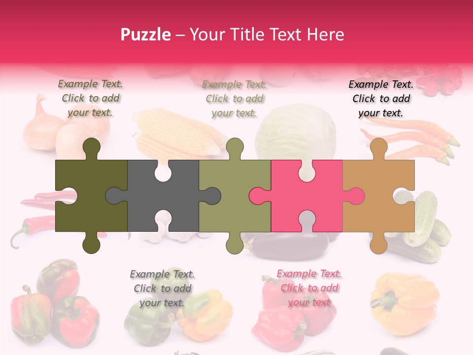 Paprika White Background Plenty PowerPoint Template