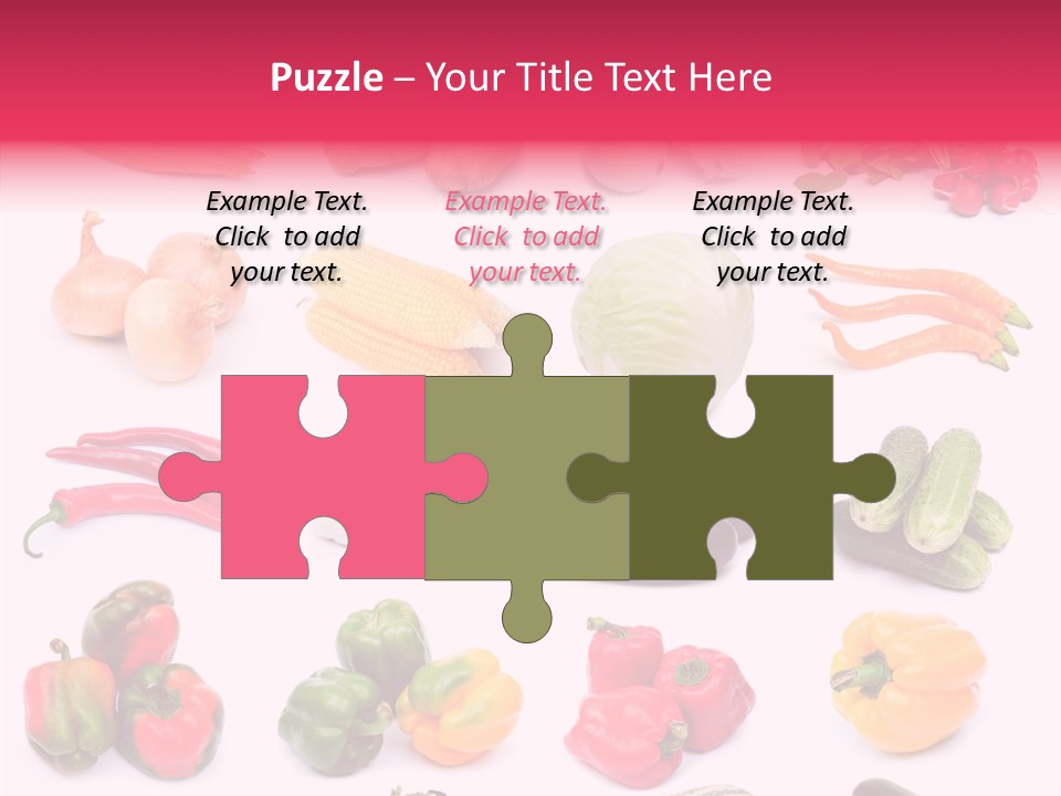 Paprika White Background Plenty PowerPoint Template