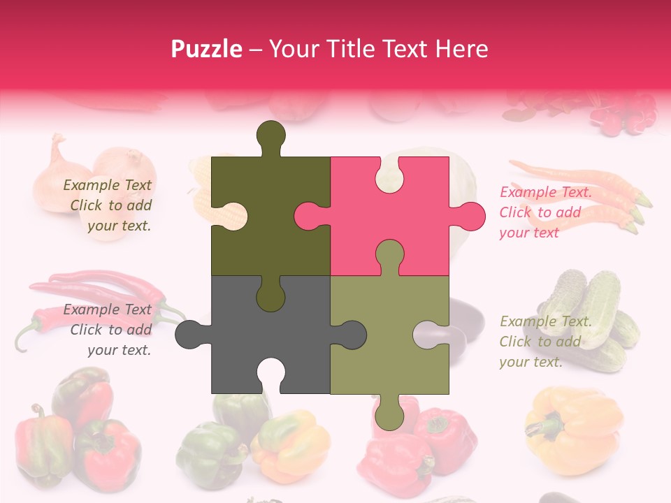 Paprika White Background Plenty PowerPoint Template