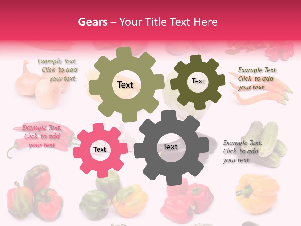 Paprika White Background Plenty PowerPoint Template