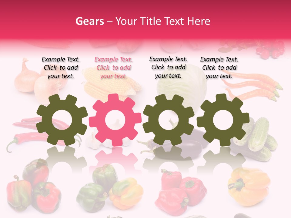 Paprika White Background Plenty PowerPoint Template