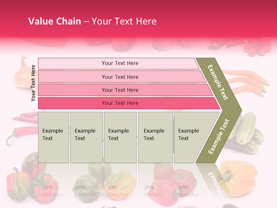 Paprika White Background Plenty PowerPoint Template