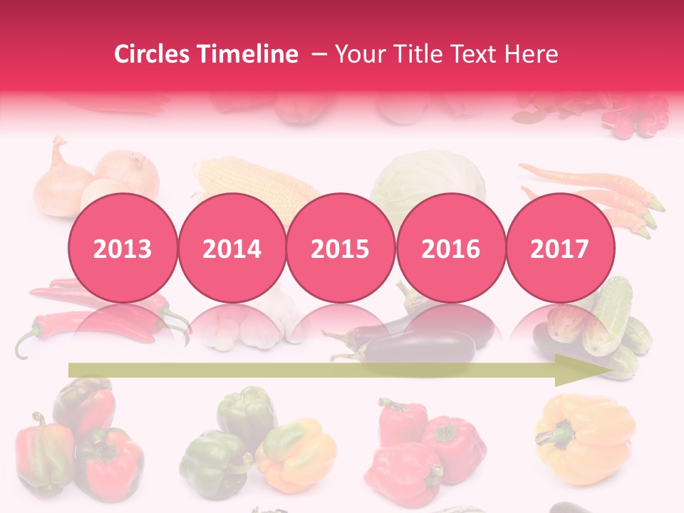 Paprika White Background Plenty PowerPoint Template