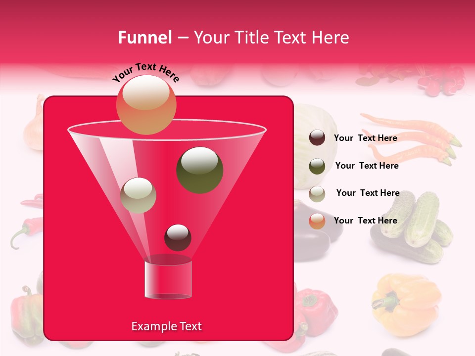 Paprika White Background Plenty PowerPoint Template