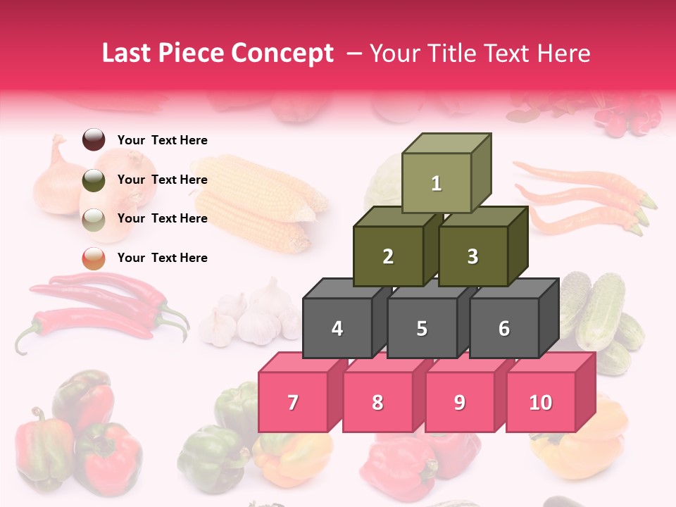 Paprika White Background Plenty PowerPoint Template