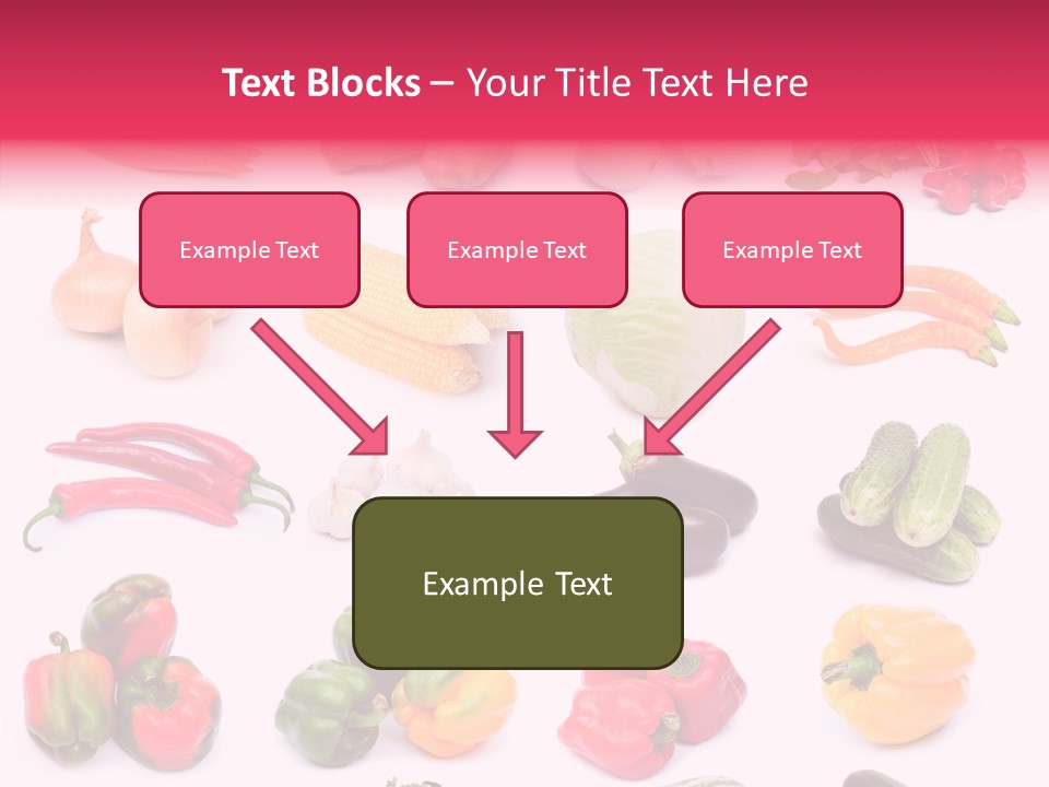 Paprika White Background Plenty PowerPoint Template