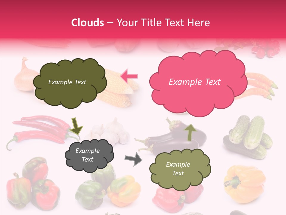 Paprika White Background Plenty PowerPoint Template