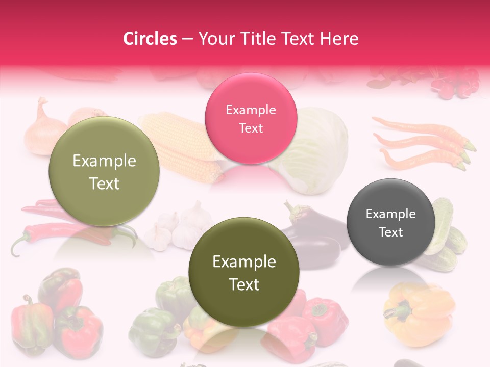 Paprika White Background Plenty PowerPoint Template