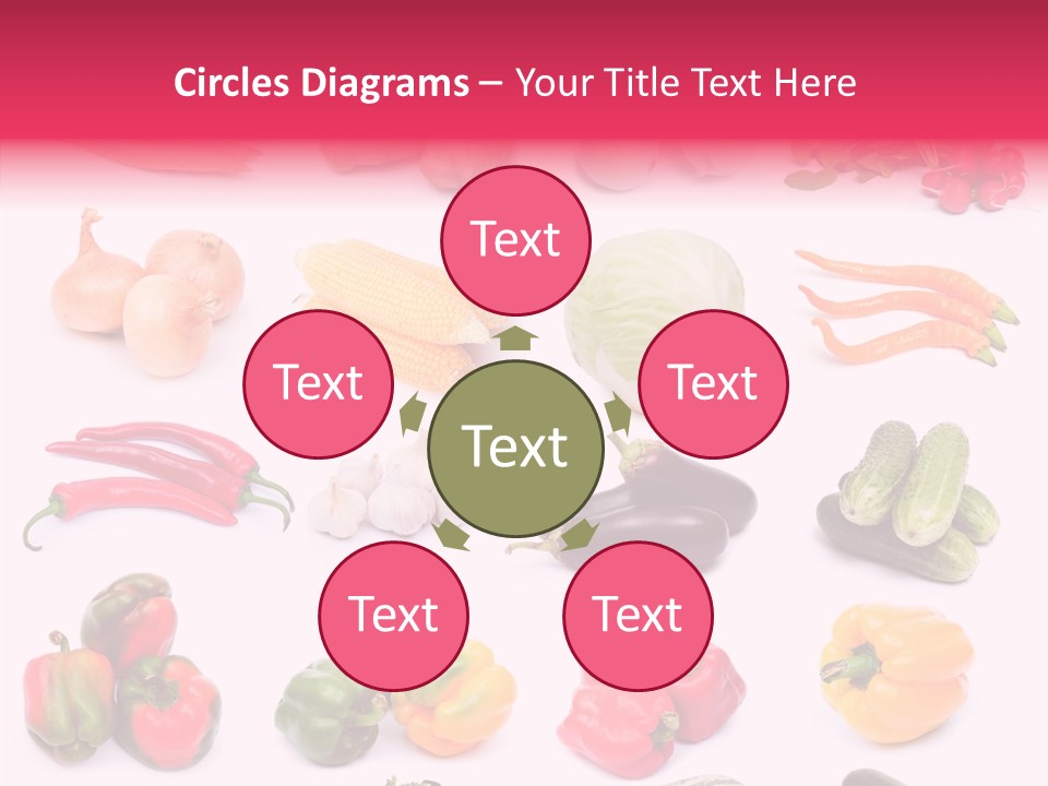 Paprika White Background Plenty PowerPoint Template