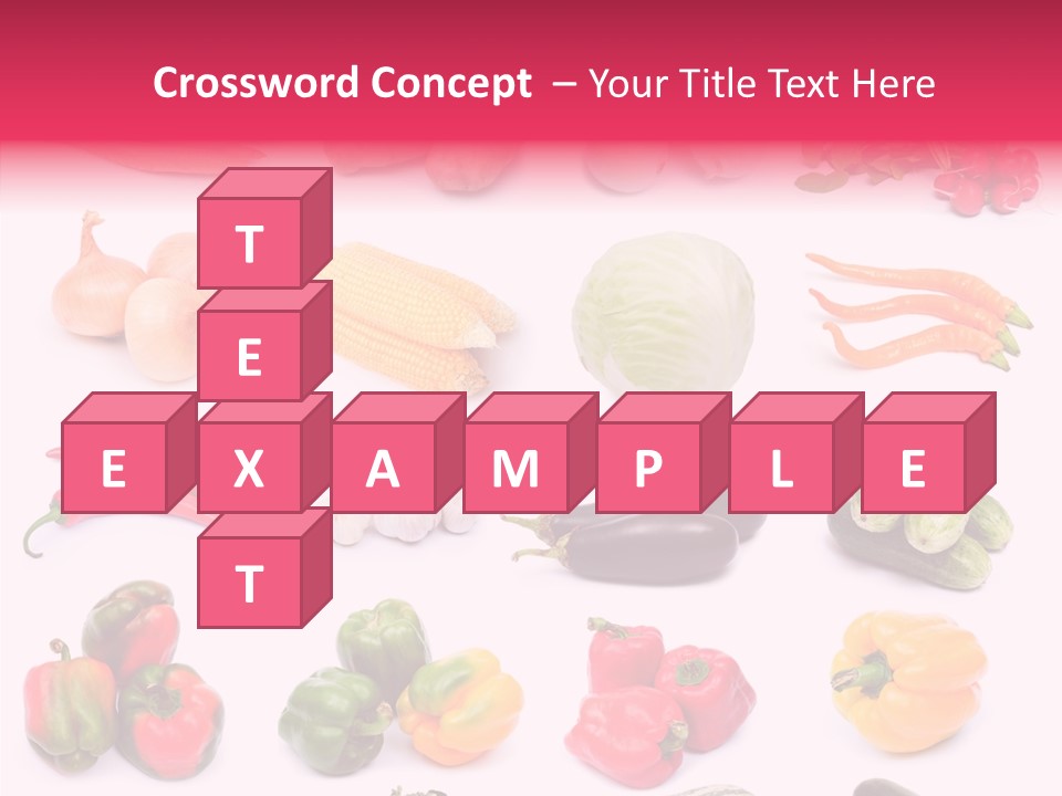 Paprika White Background Plenty PowerPoint Template