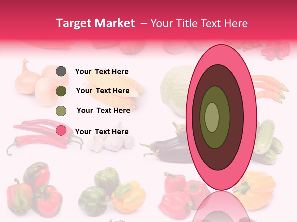 Paprika White Background Plenty PowerPoint Template