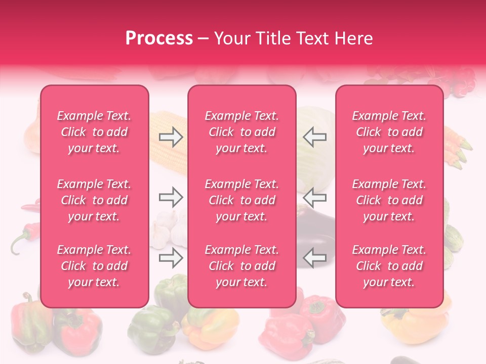 Paprika White Background Plenty PowerPoint Template