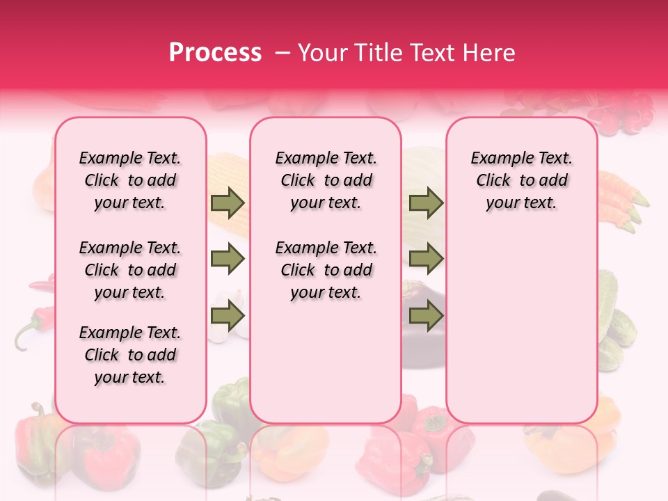 Paprika White Background Plenty PowerPoint Template