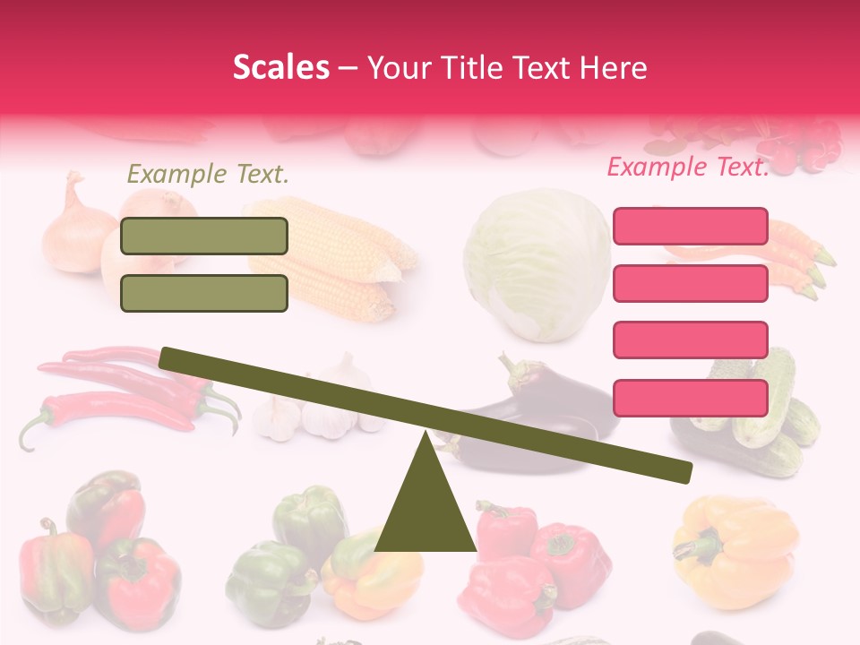 Paprika White Background Plenty PowerPoint Template