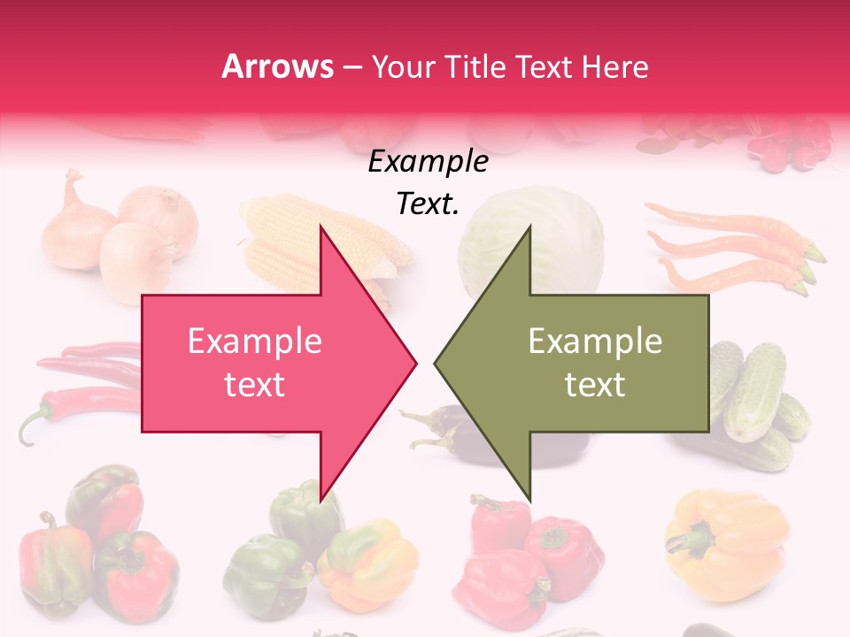 Paprika White Background Plenty PowerPoint Template