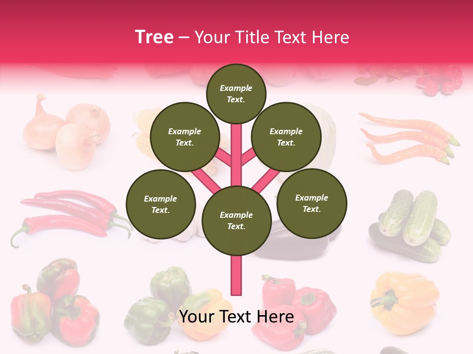 Paprika White Background Plenty PowerPoint Template