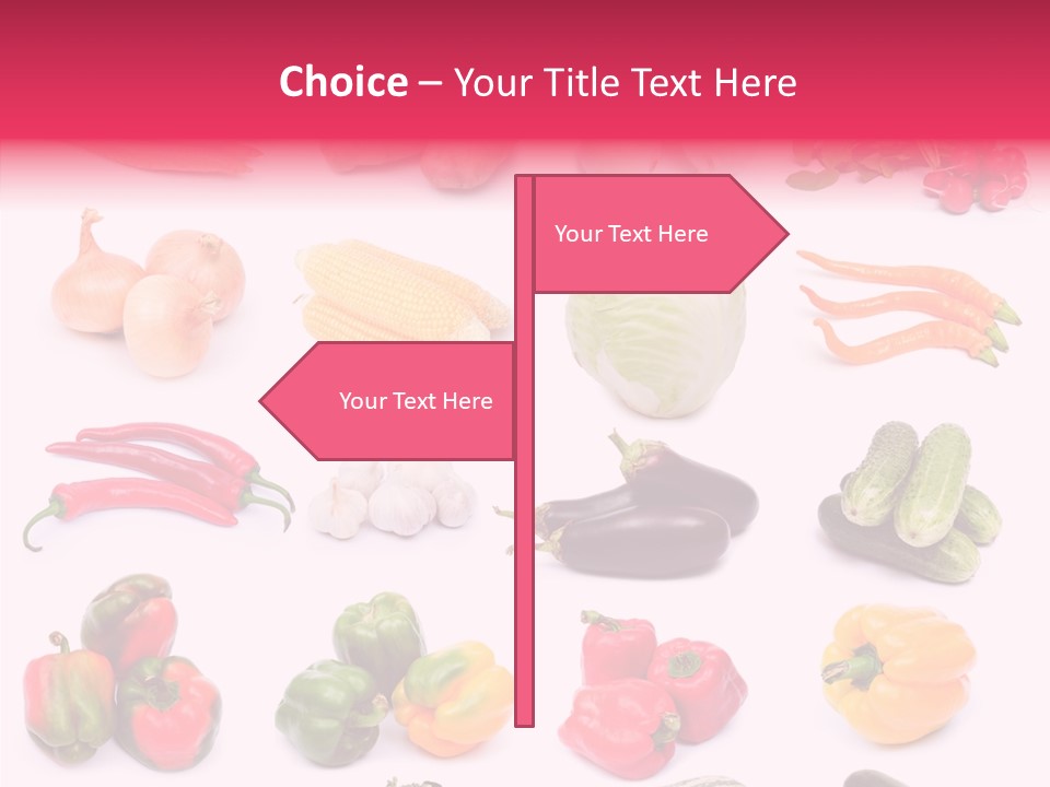 Paprika White Background Plenty PowerPoint Template