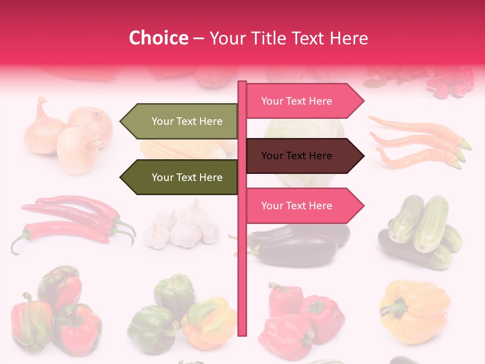 Paprika White Background Plenty PowerPoint Template