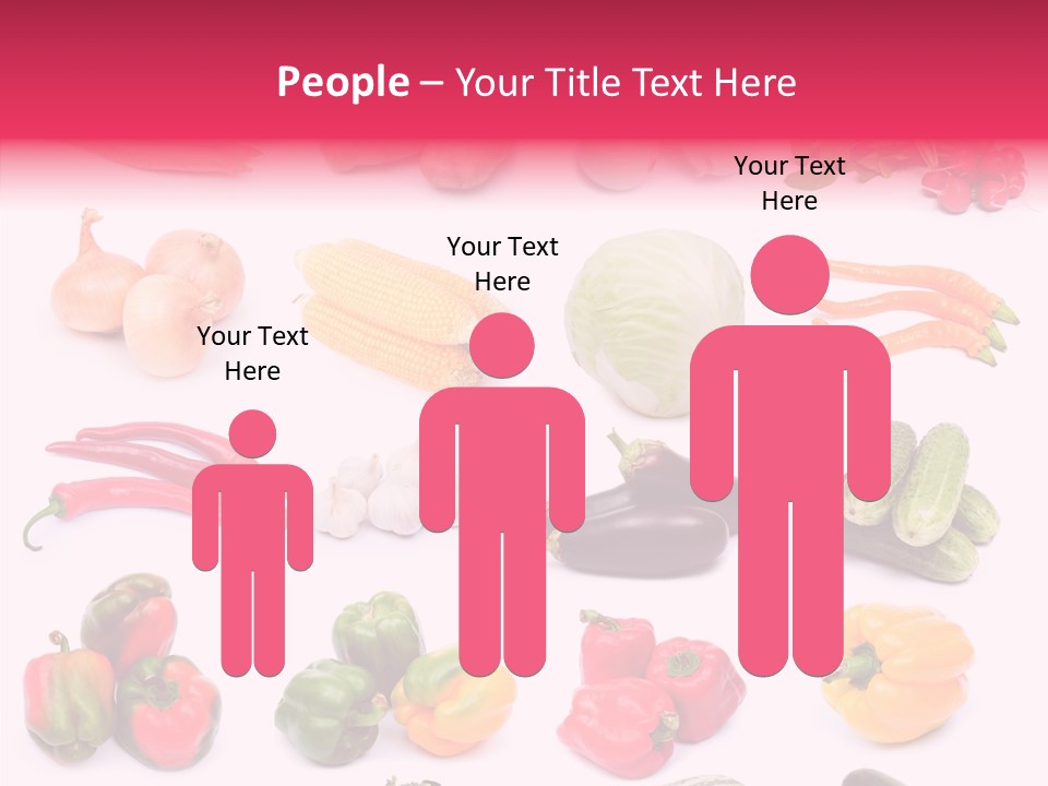 Paprika White Background Plenty PowerPoint Template