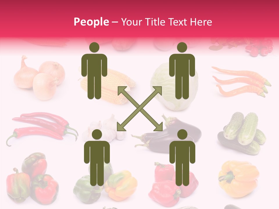 Paprika White Background Plenty PowerPoint Template