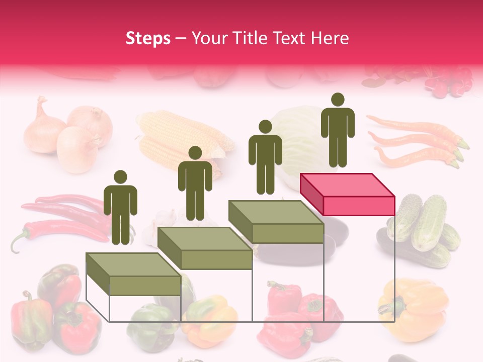 Paprika White Background Plenty PowerPoint Template