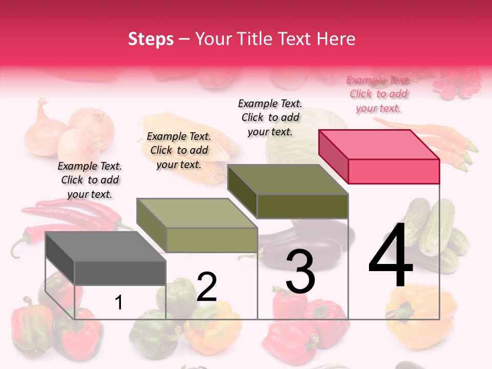 Paprika White Background Plenty PowerPoint Template