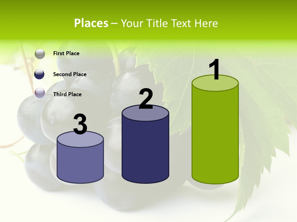 Wineyard Agriculture Close Up PowerPoint Template