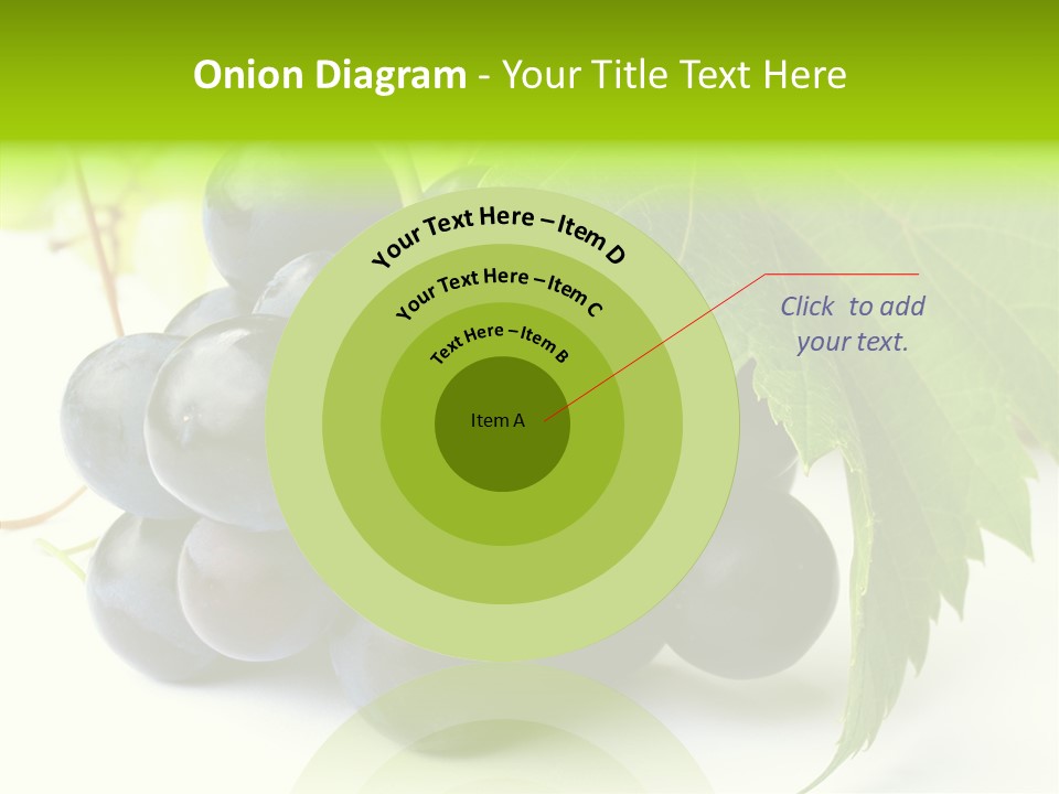 Wineyard Agriculture Close Up PowerPoint Template