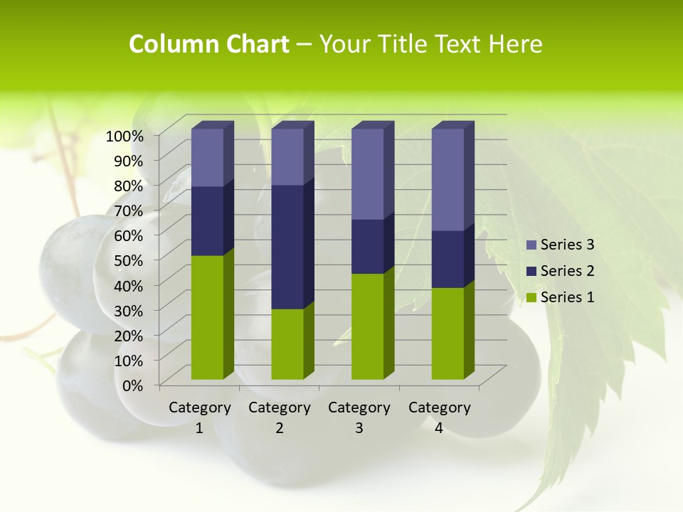 Wineyard Agriculture Close Up PowerPoint Template