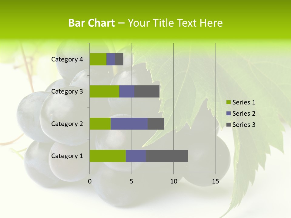 Wineyard Agriculture Close Up PowerPoint Template
