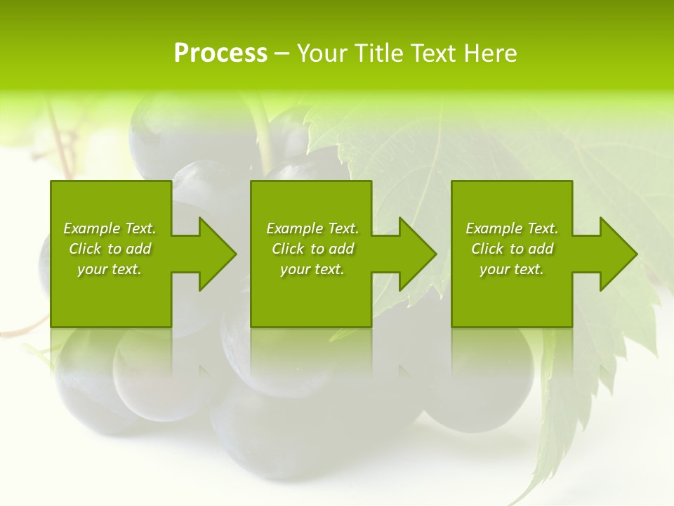 Wineyard Agriculture Close Up PowerPoint Template