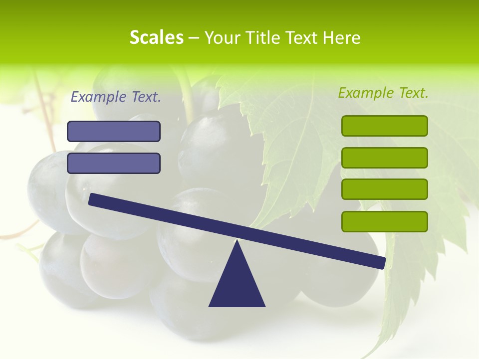 Wineyard Agriculture Close Up PowerPoint Template