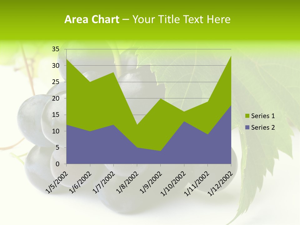 Wineyard Agriculture Close Up PowerPoint Template