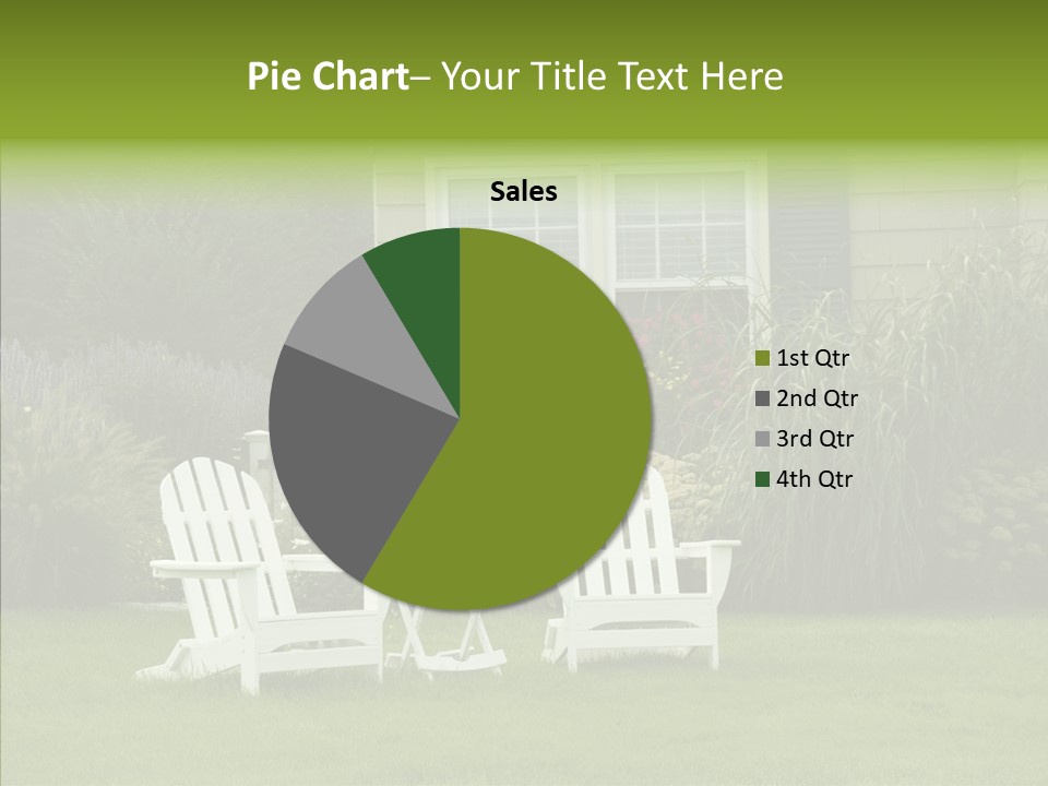 Front Coastline Yard PowerPoint Template