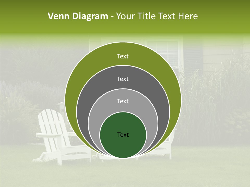 Front Coastline Yard PowerPoint Template