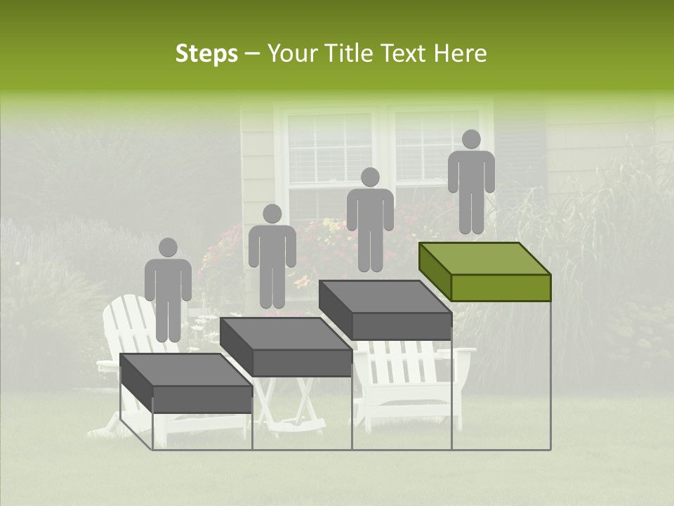 Front Coastline Yard PowerPoint Template