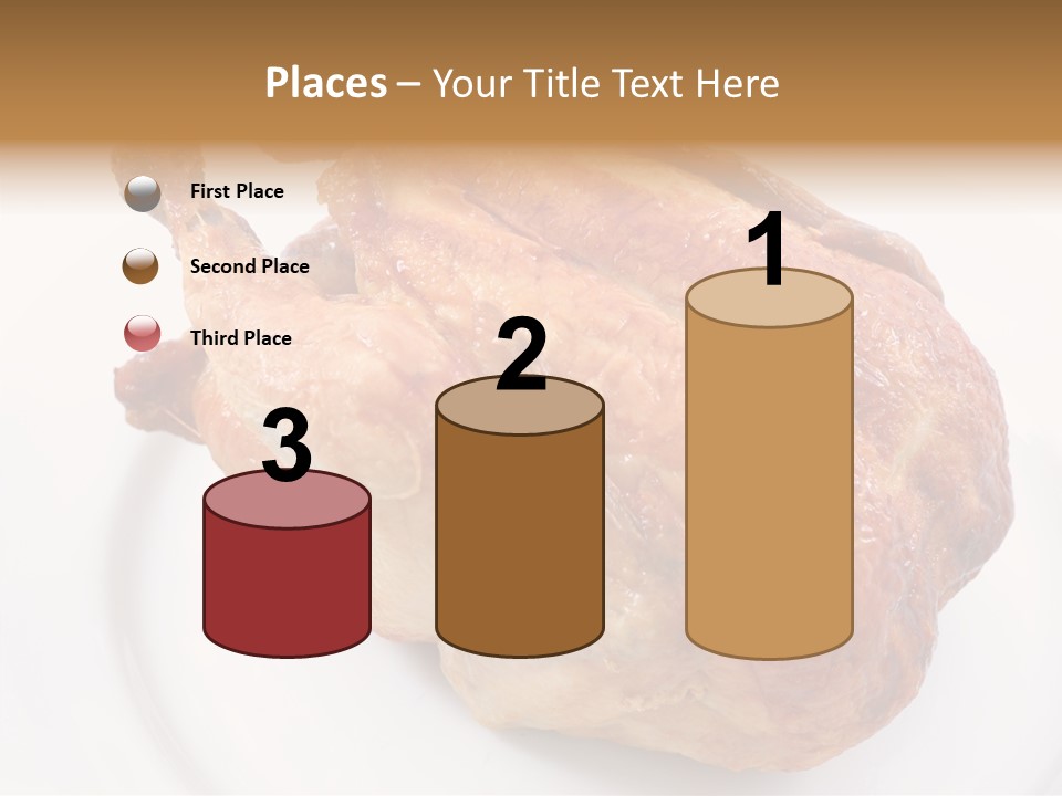 Grill Cock Dish PowerPoint Template