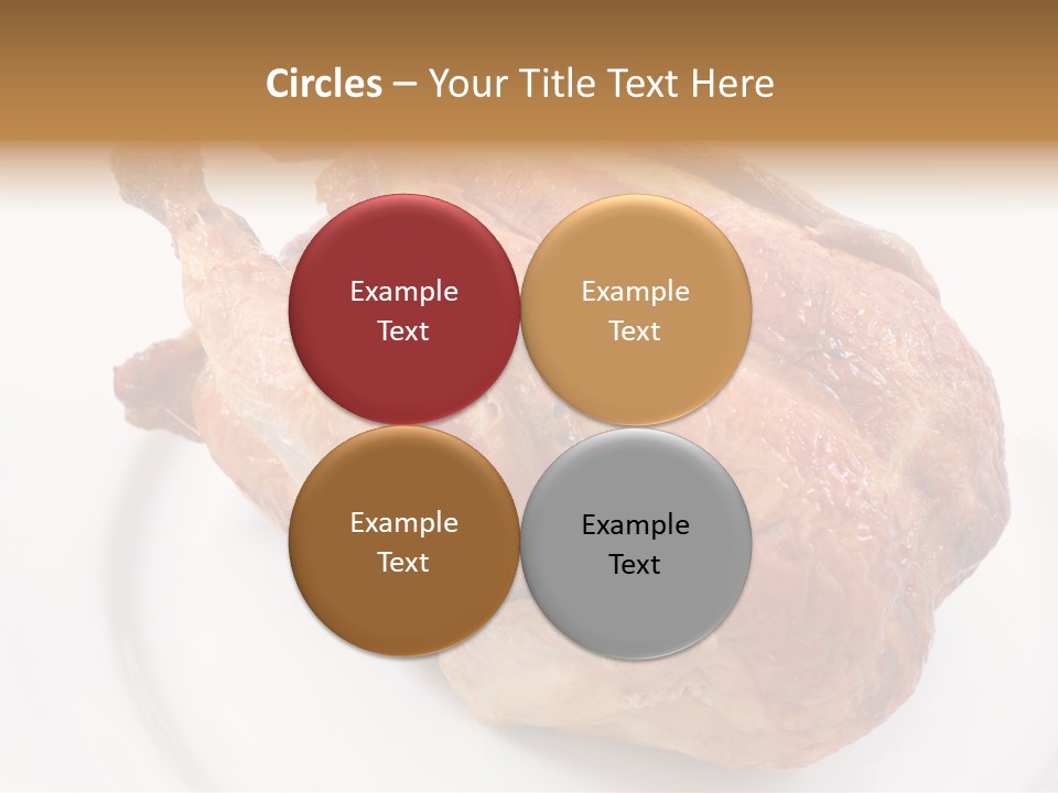 Grill Cock Dish PowerPoint Template