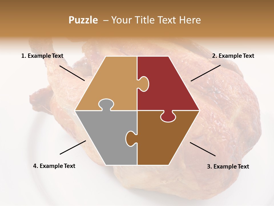 Grill Cock Dish PowerPoint Template