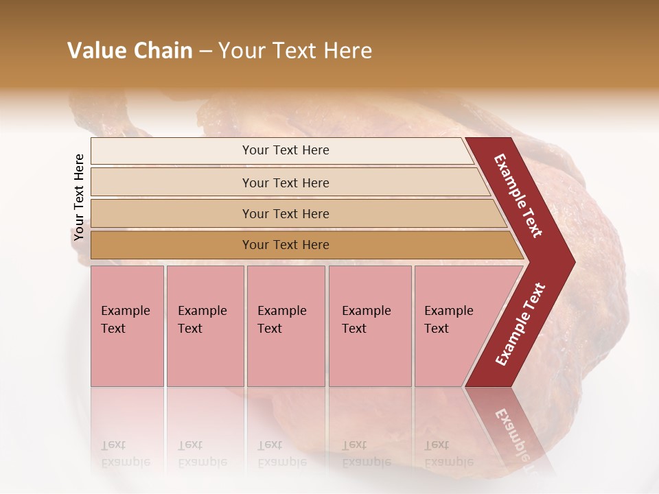 Grill Cock Dish PowerPoint Template
