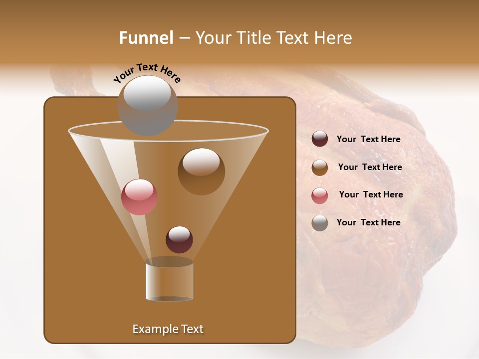 Grill Cock Dish PowerPoint Template