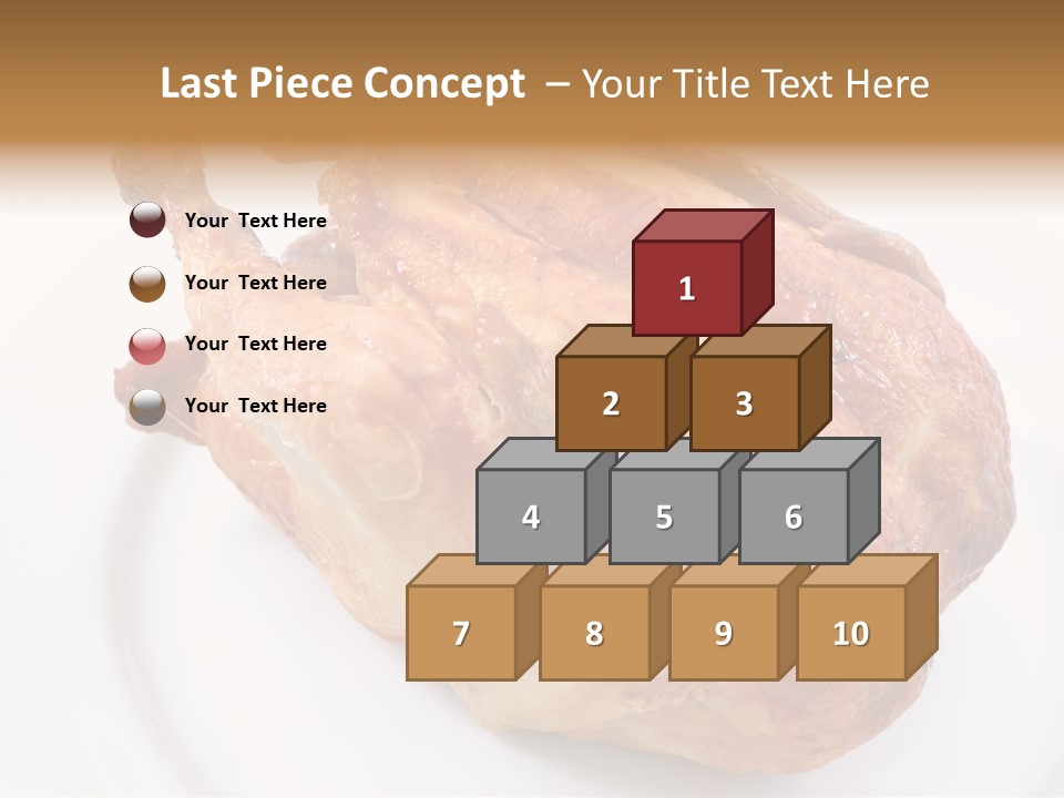 Grill Cock Dish PowerPoint Template