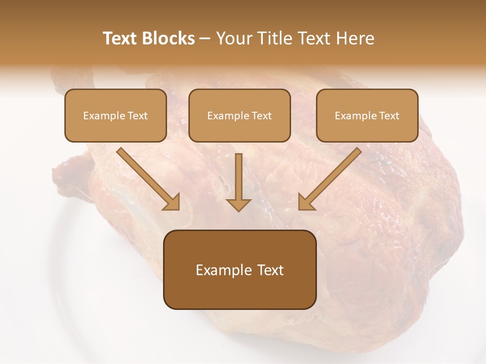 Grill Cock Dish PowerPoint Template
