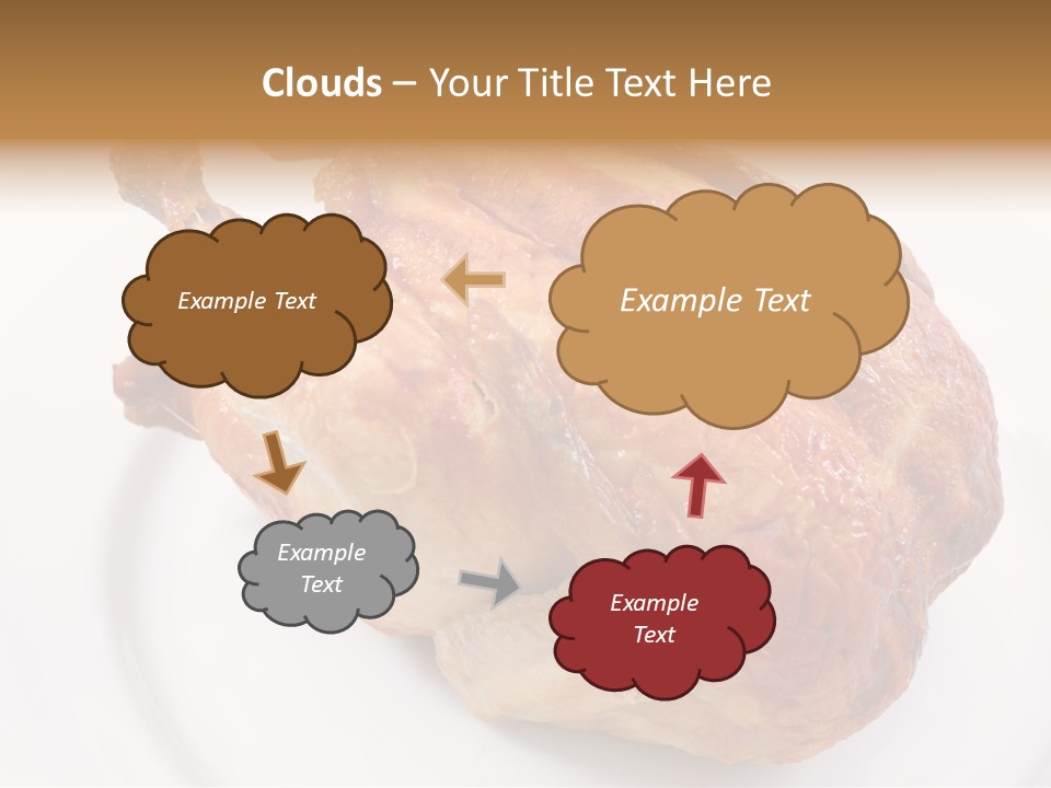 Grill Cock Dish PowerPoint Template
